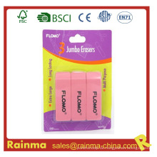 3 in 1 Set School Eraser, Kunststoff Gummi Radiergummi